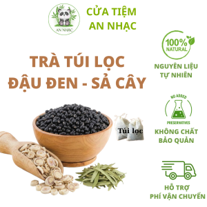 Trà đậu đen sả cỏ ngọt dưỡng thận giảm đau khớp