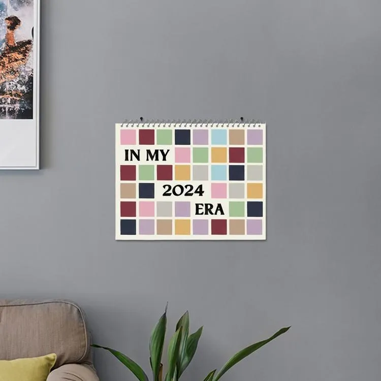 2024 Wall Calendar 12 Month Aesthetic 2024 Calendar with Music Posters Wall Calendars  for Study Room Dining Room Entrance Way Living Room Bedroom agreeable |  Lazada