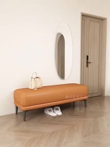 LZ-Changing shoes and stools at the entrance of the living room minimalist modern bench bedroom bed end stool foot mat sofa stool internet red stool household use