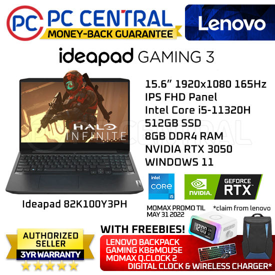 Lenovo Ideapad Gaming 3i (15IHU6 82K100Y3PH) Gaming Laptop Intel