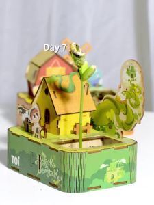 ORI TOI Jacks Freddys Mini Garden 3D Handmade DIY Planting ChildrenS Educational Early Education Puzzle