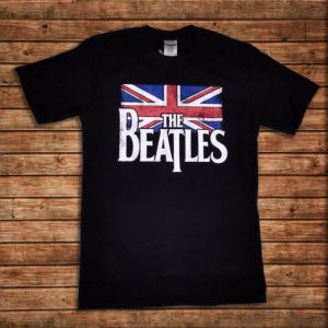 Kaos Anak The Beatles Band Rock Legend Cotton Combed Sablon Plastisol