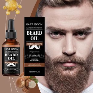 Mens Beard Care Oil Deeply Moisturizing Hydrating Softening and Shining for a Smooth Healthy Long-Lasting Beard