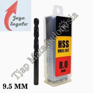Mata bor besi 95mm HSS Tjap Mata Drill bits 9.5 MM Cap Mata hss