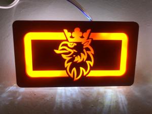 SCANIA Side Step LED Lamp SCANIA Lampu LED Tapak Pijak Kaki Sebiji 1pc 24V / SCANIA 斯堪尼亚 发光二级体 LED灯