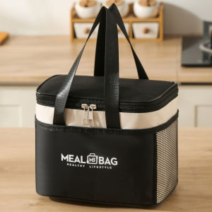 8L Insulated Lunch Bag Large Lunch Bag Reusable with Adjustable Shoulder Strap Soft Cooler Bag Insulated Lunch Bag