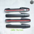 Cover Handle Pegangan Pintu Mobil Brio 2012 - 2017 Hitam Doff. 