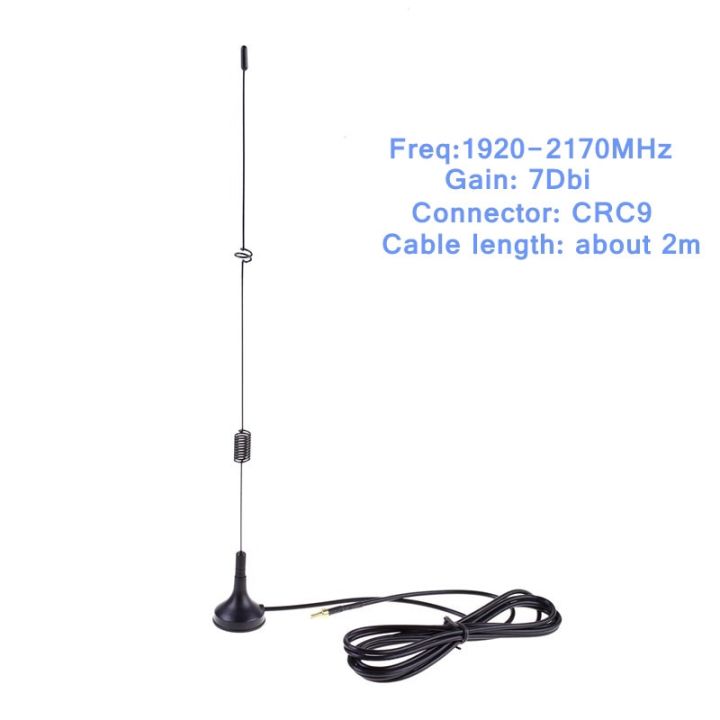 3G External Antenna 7DBi WCDMA2100MHz Antenna with CRC9 Connector for Huawei Router USB Modem