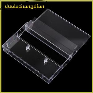 [Duola] 10pcs บันทึก CASSETTE Case กล่องเก็บเสียงกล่องเก็บฝุ่นโปร่งใส