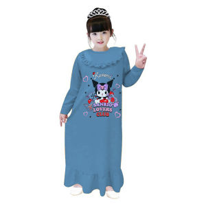 YMF - Gamis Anak Neici Kuromi | usia 4-13 th