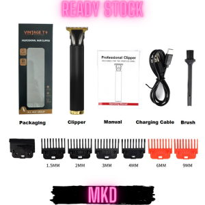 Professional Wireless Rechargeable hair clipper trimmer battery exchangeable mesin gunting rambut