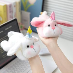 YOUSHI TOP cooking set toys for girls Kawaii Design Little Rabbit Plush toy Plush Fabric Soft Material Ear-hanging Rabbit Doll Funny 28cm Simulation Rabbit Pillow Doll Kids Gift