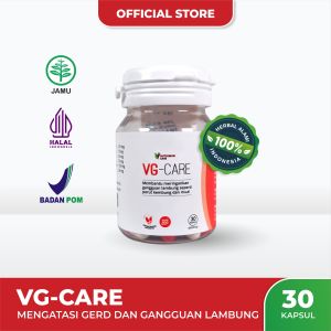 Obat Herbal Kembung Gerd Obat Sakit Lambung Ampuh BPOM Halal MUI VG Care Autoimuncare
