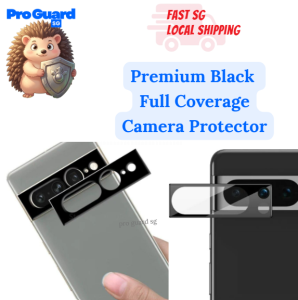 [SG] Pixel Premium Black Camera Protector Google Pixel 10 Pro XL Pixel 10a 9a Pixel 9 Pro XL Pixel 9 Pro Fold Pixel 8 Pro 7 Pro Pixel 7A Pixel 6 Pro 5G Camera Lens Tempered Glass Screen Protector Google