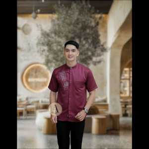 TERANYAR- BAJU KOKO BORDIR- BAJU KOKO TOYOBO IMPORT BERKUALITAS