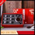Bộ Ấm Trà Tử Sa Cao Cấp Sang Trọng - Quý Phái Gồm 1 Bình Kèm 6 Ly. Đức Nhung Store. 