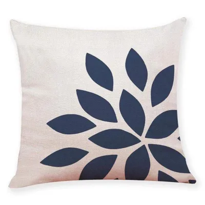 Leaves Cushion Cover 45×45cm - Soft and Comfortable Sofa Pillowcase - Ideal Home Decoration