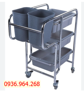 Xe thu dọn bát đĩa Xe Dọn Bát Đĩa nhà hàng khách sạn
