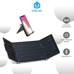 iClever BK10 Bluetooth Keyboard, Universal Wireless Keyboard