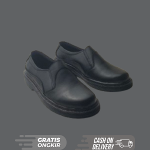 Sepatu Pantofel Docmart Slip On Loafers Pita TERBARU Casual Formal Kerja docmart shoes - Sepatu Dr. Martens Loafers Sepatu Dokmart Pria 317 Black Series