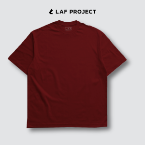 LAF Project - Kaos Oversize Pria Polos Bahan Tebal 24s