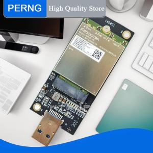 [PERNG] Tehe 1 Set DW5821E M2-NGFF DW5811e DW5816E EM7455 L860-GL USB3.0 Expansion Card For 3G 4G 5G LTE Module M2 USB Adapter
