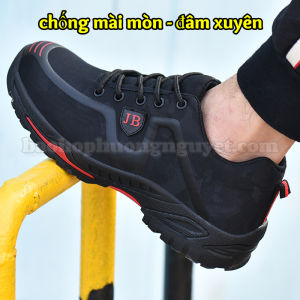 Giày Bảo Hộ Lao Động Nam kiểu dáng Thể Thao JB539 - Chống Đinh Chống Tĩnh Điện chống trơn trượt