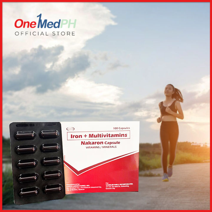 NAKARON (Iron + Multivitamins) Lazada PH