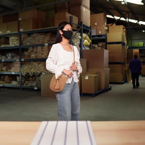 Túi đeo vai rơm thời trang thân thiện Túi đeo chéo thích hợp cho Kỳ nghỉ bãi biển và đi du lịch với lưu trữ phong phú