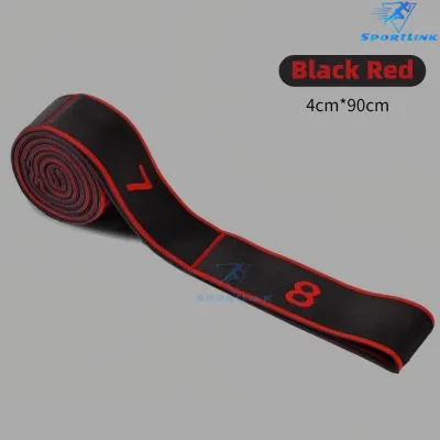 SG Stock.Adjustable Yoga Stretch Strap 8-Loop Yoga Strap with Numbered Loops Premium Yoga Stretching Band