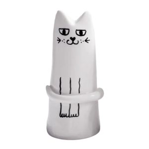 Artistic Cats Sculpture Miniature Vases Waterproof Desktop Decors Flower Holder Container for Living Space Ornament