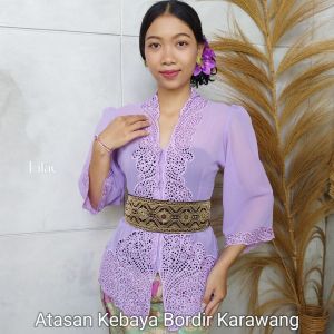 Sixmo (HANYA KEBAYA) KEBAYA SIFON BORDIR Kebaya Bali Murah Kebaya Modern Kebaya Pesta Wisuda