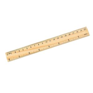 MMLUCK Phụ kiện bàn Dụng cụ đo lường Văn phòng phẩm Sinh viên 15/20/30cm Trẻ em Thước gỗ Thước kẻ vẽ Thước thẳng Thước kẻ