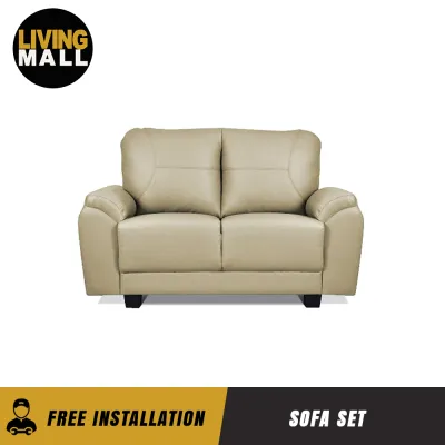 Living Mall Endo Series Sofa Set 2-Seater and 3-Seater Sofa in 48 Colour - w/ PetFriendly Options