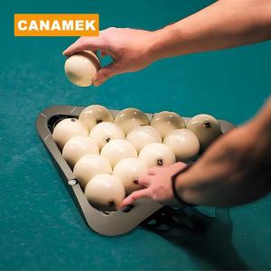 【CANAMEK】 Precision-Engineered Professional Billiard Rack System That Eliminates GapsHeavy Duty Solid Wood Billiard 8-Ball 9-Ball