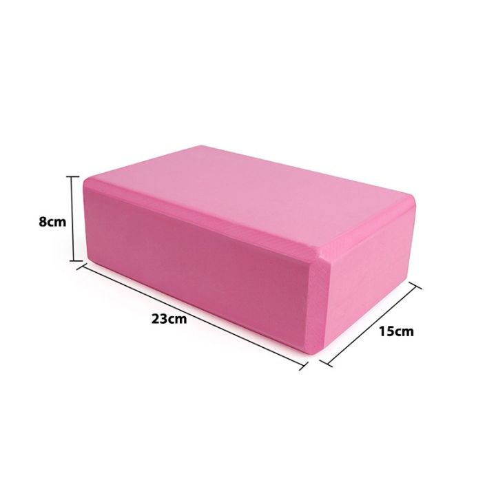 2 Yoga Blöcke Aus EVA - Rutschfeste Fitnessblöcke Für Dehnung & Training