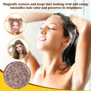 Hailicare Polygonum Multiflorum Xà Phòng Dầu Gội Tóc Tự Nhiên Thanh Dầu Gội Thực Vật Nguyên Chất Xà Phòng Dưỡng Ẩm Chân Tóc Tăng Cường Chăm Sóc Phục Hồi Tóc