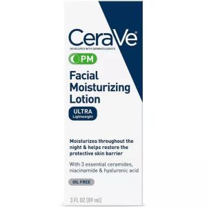 CeraVe AM/PM Facial Moisturizing Lotion Cream Set 89ml AM Sunscreen SPF30 Moisturizer Skincare