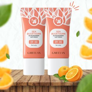 GMEELAN 2PCS Kits Krim pemutih Lazy Cream 30g*2