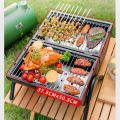 SG Mini Drum Charcoal BBQ Grill Portable Outdoor Picnic Small Smoker Grill By Thehomeshoppe. 