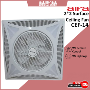 Aifa CEF-14 2*2 Surface Ceiling Fan Lighting Remote Controlled