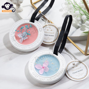 น้ำหอมรถยนต์ แผ่นน้ำหอมปรับอากาศรถยนต์ แผ่นน้ำหอมปรับอากาศ แผ่นหอม ดับกลิ่นชักโครก ดับกลิ่นตู้เสื้อผ้า จี้อโรม่า