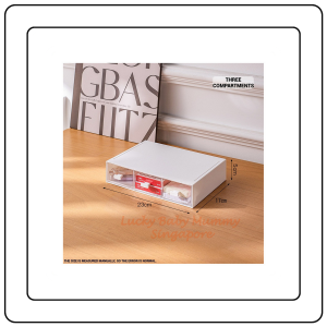 【JJ HOME】Stackable Compartment Desktop Storage Box | Multi-Layer Stackable Drawer Organizer