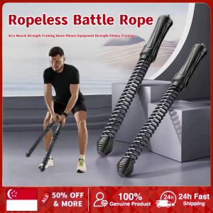 Heavy Duty Steel Core Battle Rope Gym Equipment Thick Swinging Rope Cross Strength Training Home Gym Muscle Endurance Workout