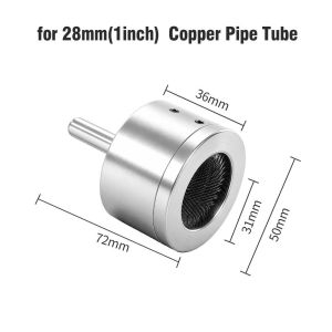 FORTUNESS Thoughtful Design Metal Pipe Cleaning Brush Multi-Purpose 15mm 22mm Drill Tube Cleaning Brush Power Drill Tool Copper Tube Cleaning Brush Cleaning And Preparing Copper