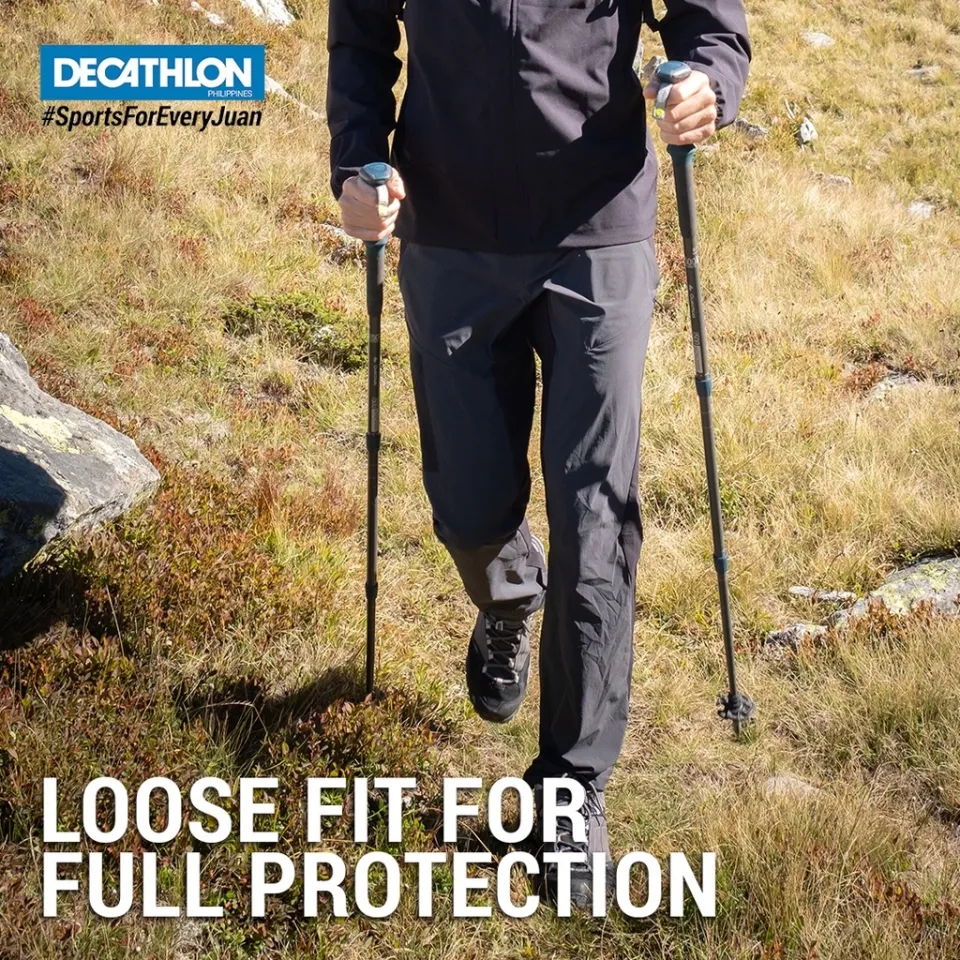 Decathlon Quechua Men's Waterproof Hiking Overtrousers NH500 Imper