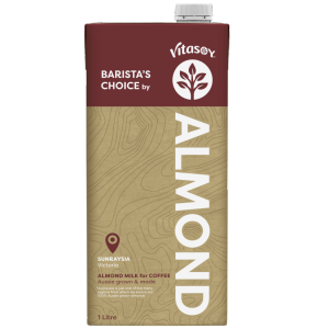 Australias Vitasoy Baristas Choice Plant Based Soy Almond Oat Milk | 1L Tetra Pak