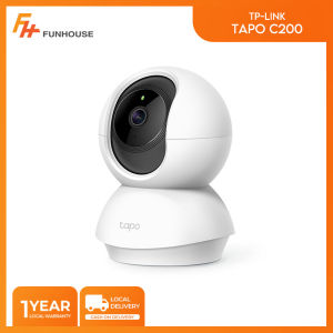 Funhouse | TP-Link Tapo C200 Pan/Tilt Home Security Wi-Fi Camera 360º Horizontal And 114º Vertical Range
