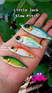 Metal Jig Little Jack Realis Slow Fast Light Jigging Lure Glow inthe Dark
