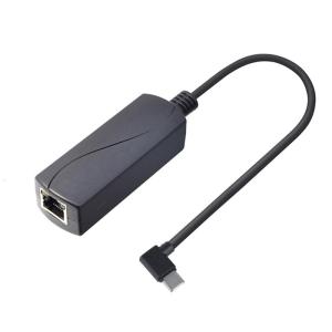 Type-C để bộ chuyển đổi PoE Mạng Type-C để PoE 10/100Mbps IEEE802.3af cáp internet cho điện thoại thông minh máy tính bảng